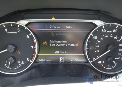 2025 Nissan Altima Sr Fwd from USA, damaged, VIN 1N4BL4CV6SN362215